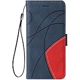 SEAHAI Hülle für Google Pixel 8 Pro Handyhülle, Premium PU Flip Brieftasche Schutzhülle mit Standfunktion/Kartenfach/Magnetisch Stoßfeste Lederhülle Ultra-dünn Klapphülle - Blau